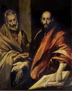 El Greco St Peter and St Paul Germany oil painting artist